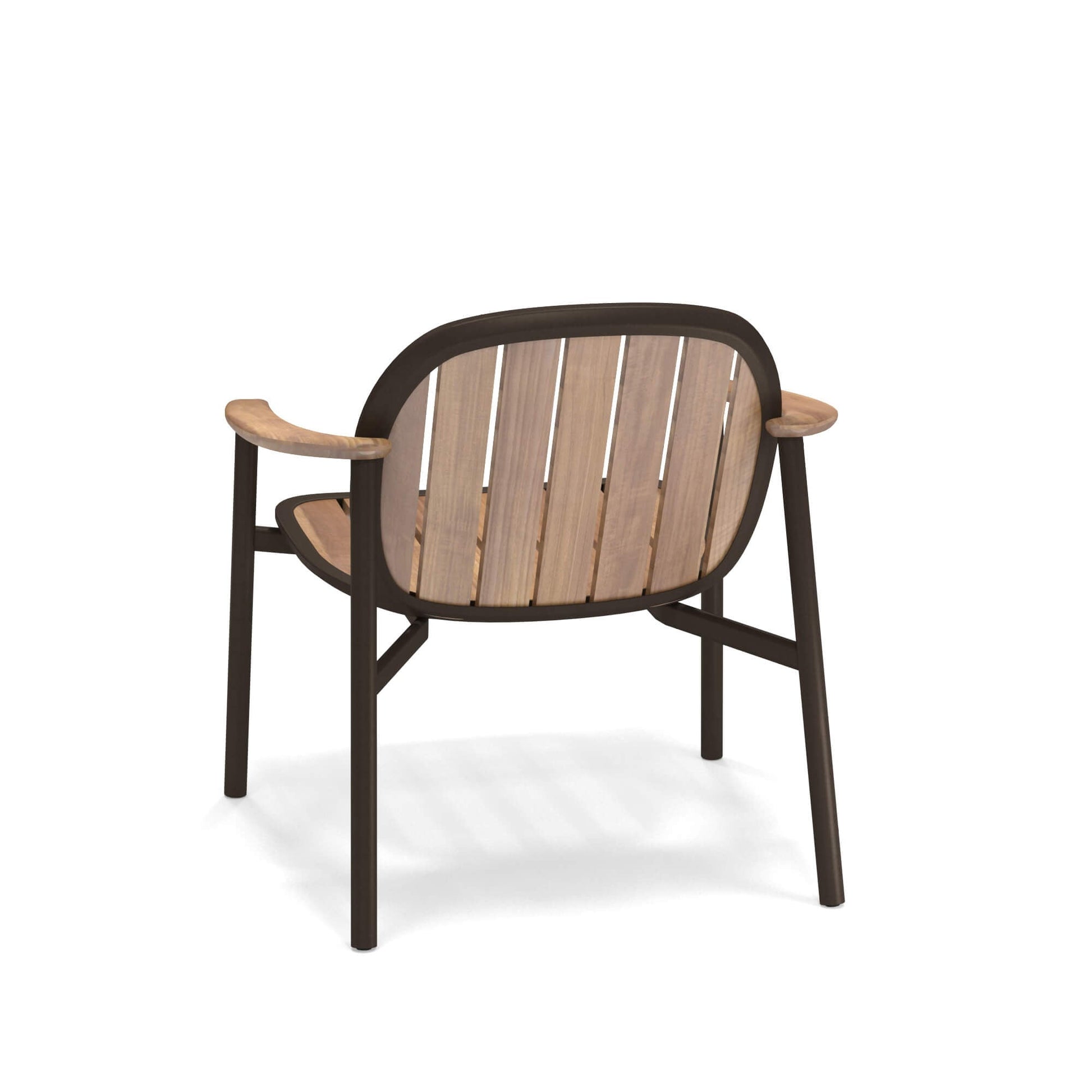 Twins 6042 Alu-Teak Lounge Chair-Contract Furniture Store for hospitality, leisure & commercial projects