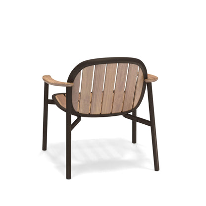 Twins 6042 Alu-Teak Lounge Chair-Contract Furniture Store for hospitality, leisure & commercial projects