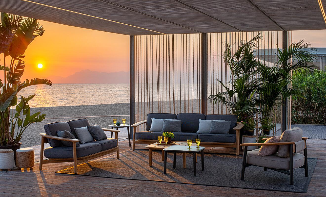 Twins 6045 Alu-Teak Lounge Chair-Contract Furniture Store for hospitality, leisure & commercial projects