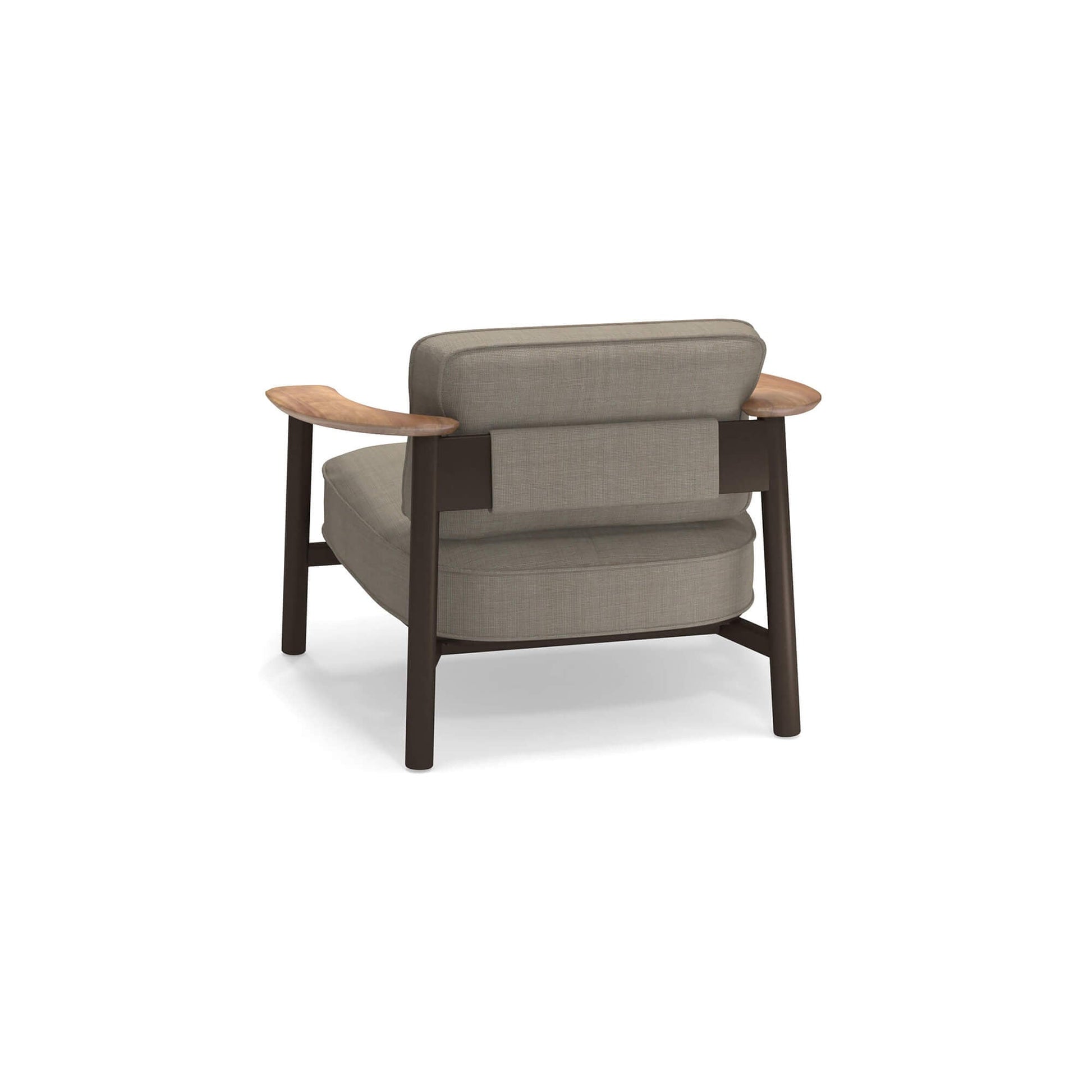Twins 6045 Alu-Teak Lounge Chair-Contract Furniture Store for hospitality, leisure & commercial projects