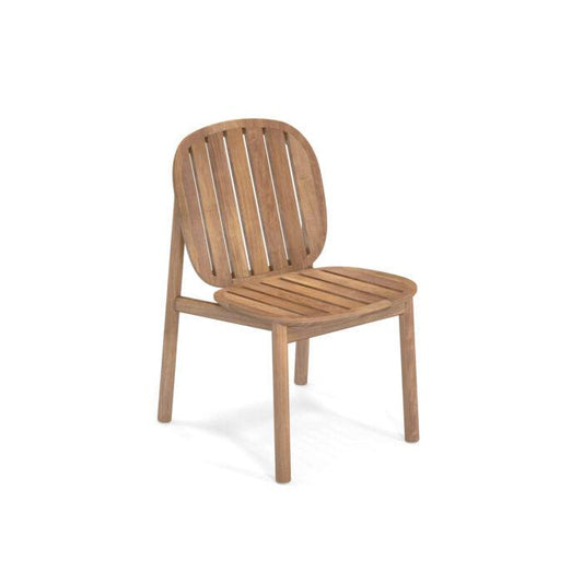 Twins 6051 Teak Side Chair-Contract Furniture Store for hospitality, leisure & commercial projects