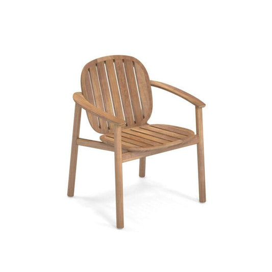 Twins 6052 Teak Armchair-Contract Furniture Store for hospitality, leisure & commercial projects