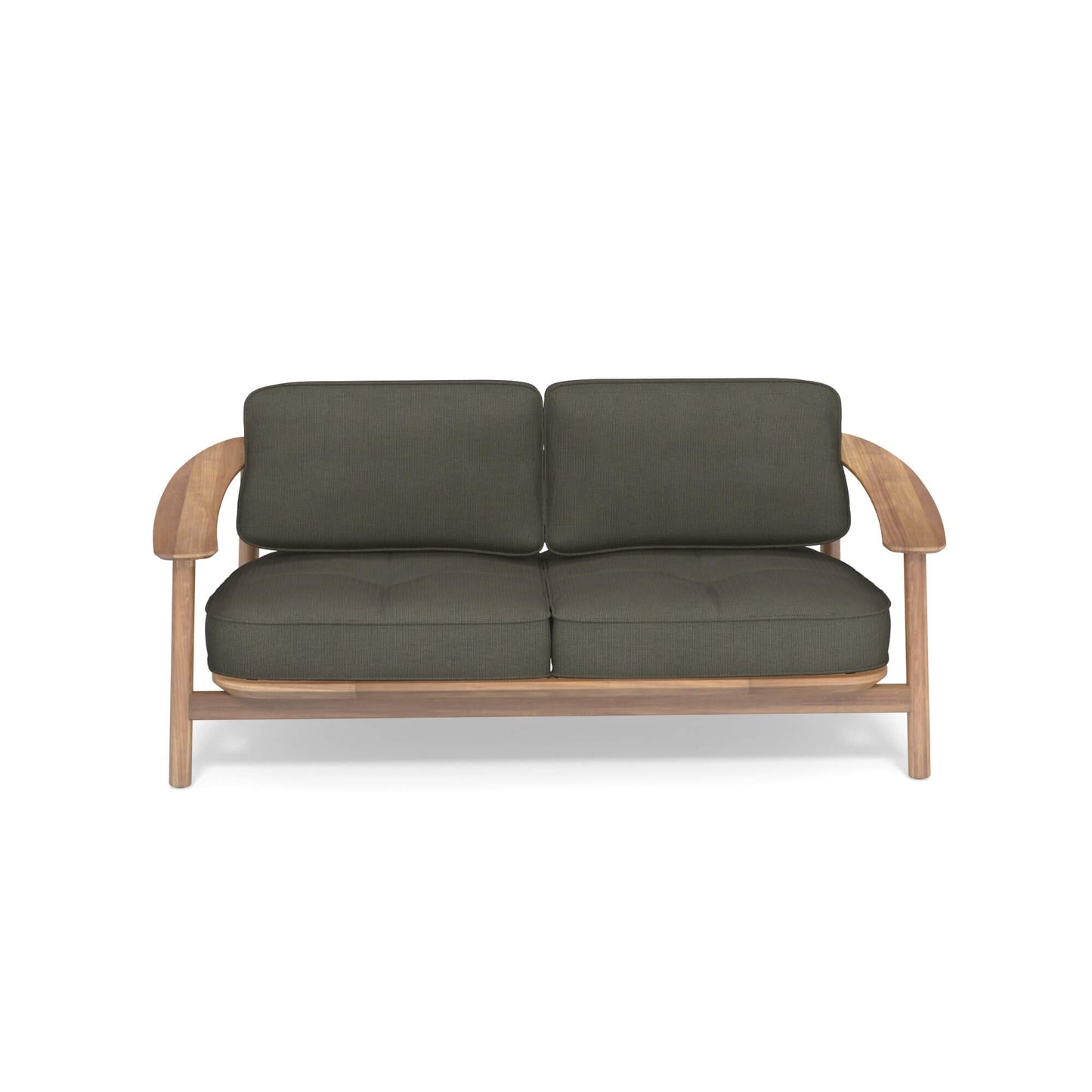 Twins 6056 Teak 2-Seater Sofa-Contract Furniture Store for hospitality, leisure & commercial projects