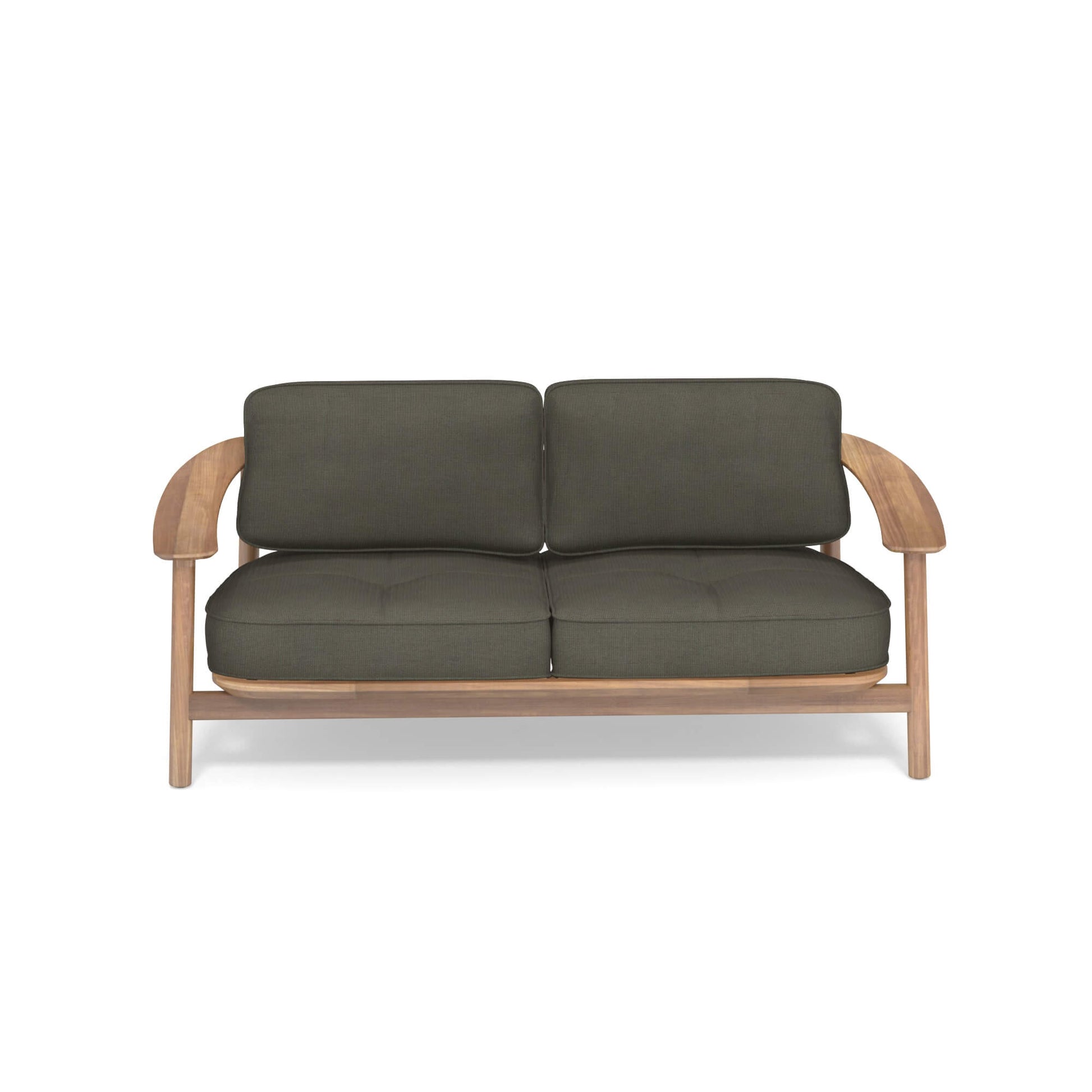 Twins 6056 Teak 2-Seater Sofa-Contract Furniture Store for hospitality, leisure & commercial projects