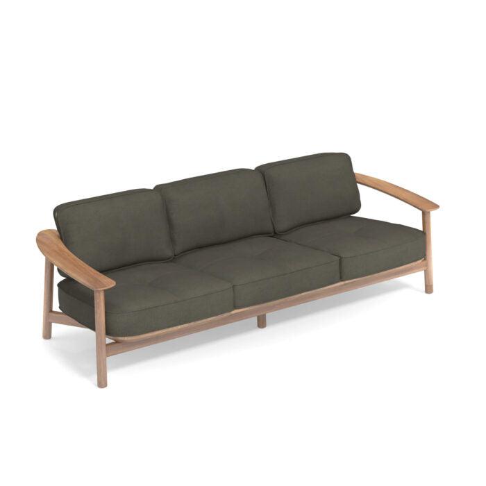 Twins 6056 Teak 2-Seater Sofa-Contract Furniture Store for hospitality, leisure & commercial projects
