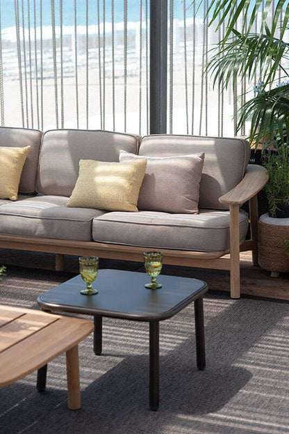 Twins 6056 Teak 2-Seater Sofa-Contract Furniture Store for hospitality, leisure & commercial projects