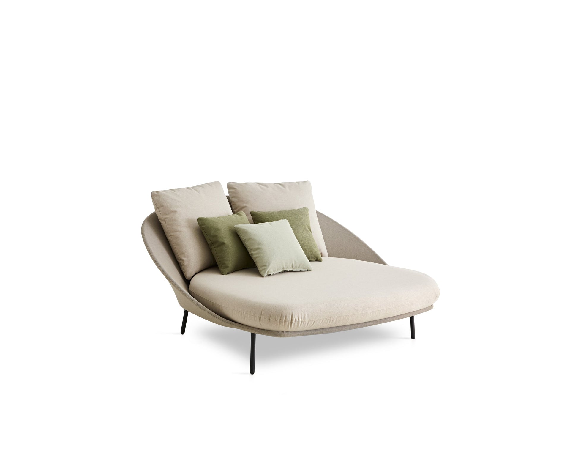 Twins Double Chaise Longue-Contract Furniture Store for hospitality, leisure & commercial projects
