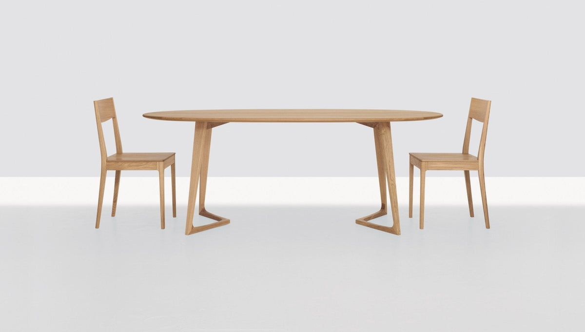 Twist Oval Dining Table-Zeitraum-Contract Furniture Store