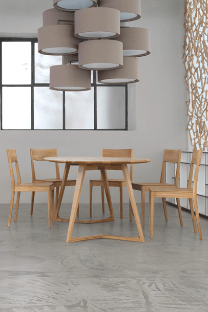 Twist Oval Dining Table-Zeitraum-Contract Furniture Store