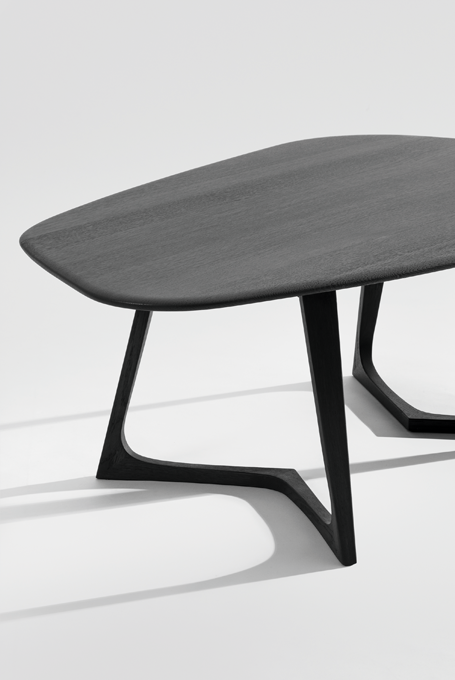 Twist Stone Side Table-Zeitraum-Contract Furniture Store