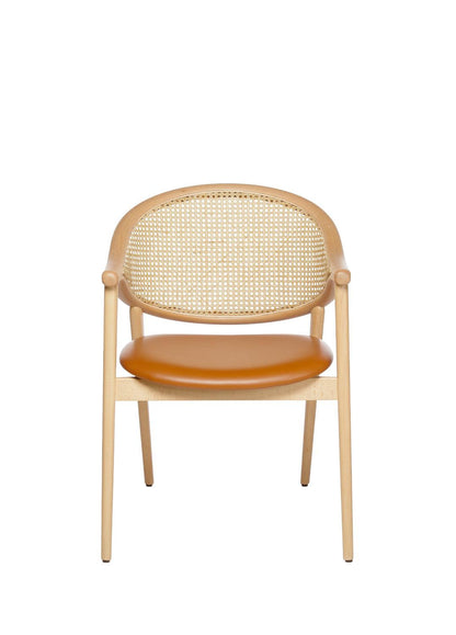 Umami P Cane Armchair-Contract Furniture Store for hospitality, leisure & commercial projects