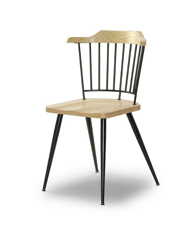 Uniq Side Chair c/w Metal Legs-Cignini-Contract Furniture Store