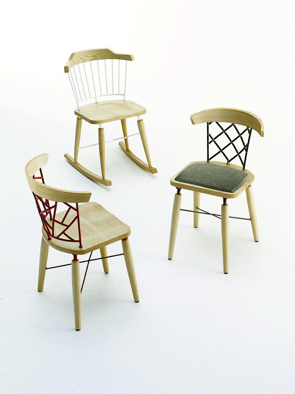 Uniq Side Chair c/w Wood Legs-Cignini-Contract Furniture Store