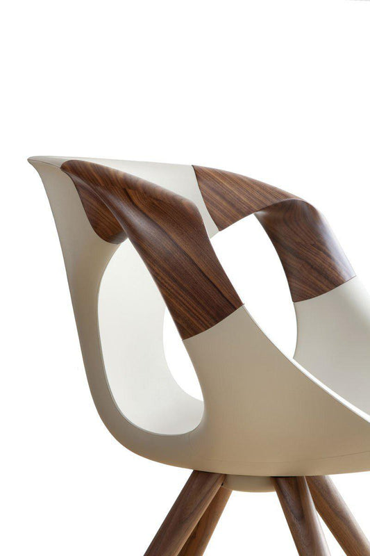 Up 917 Wooden Arms Side Chair