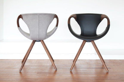Up 917 Wooden Arms Side Chair