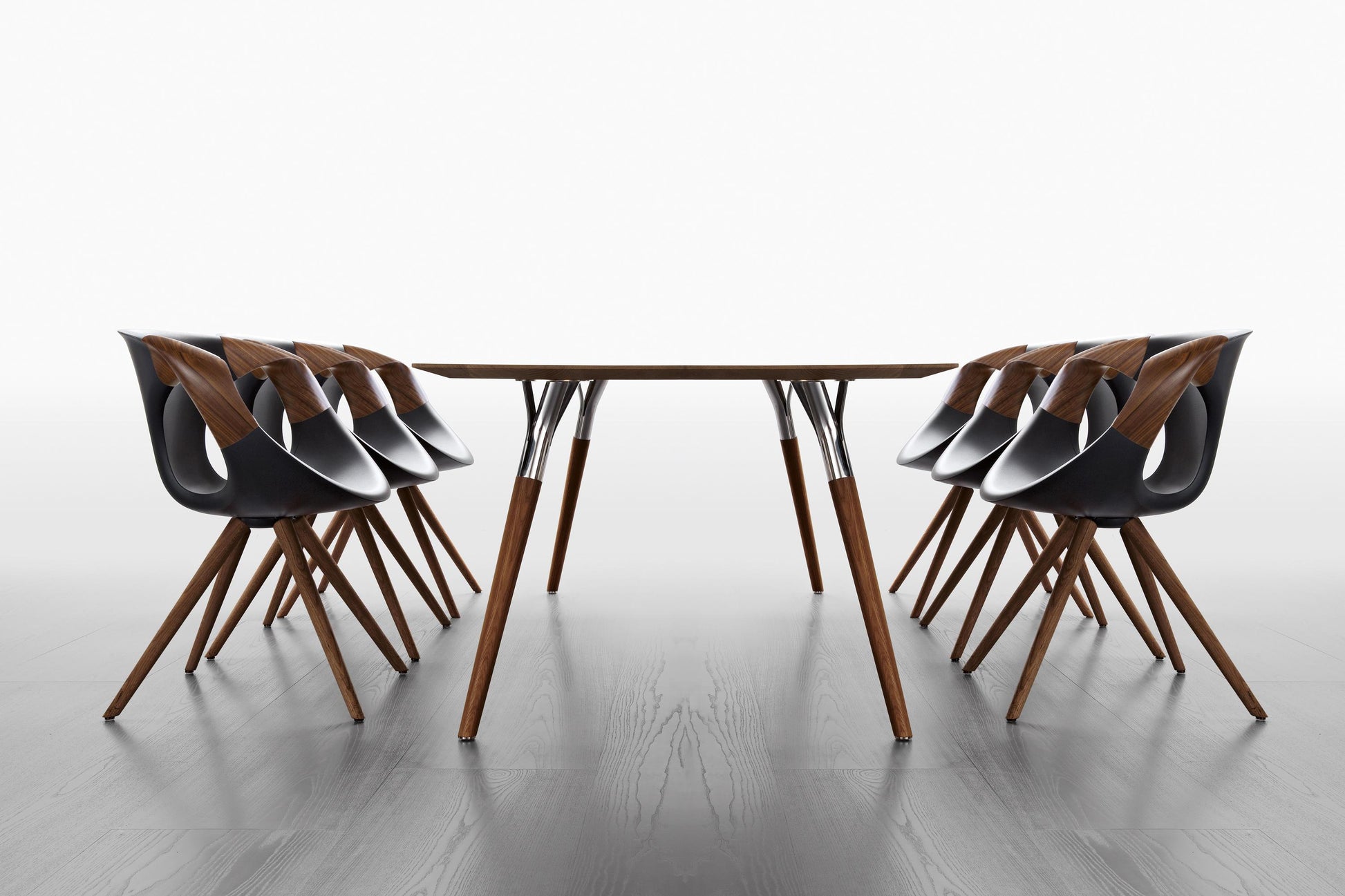 Up 917 Wooden Arms Side Chair
