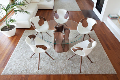 Up 917 Wooden Arms Side Chair