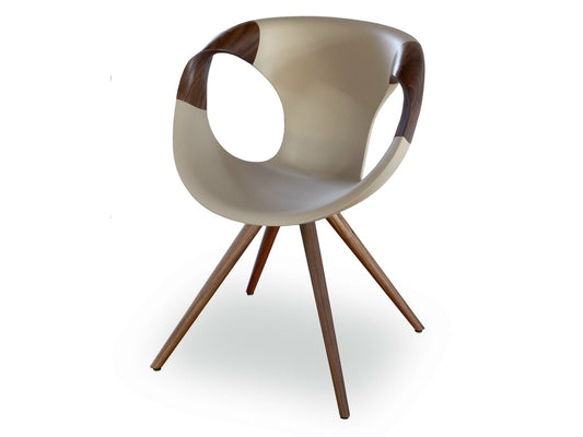 Up 917 Wooden Arms Side Chair