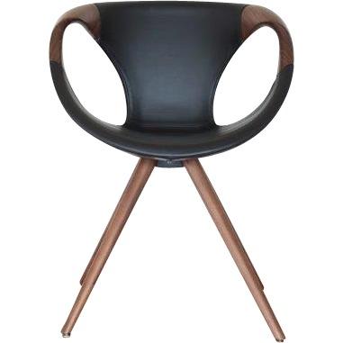 Up 917 Wooden Arms Side Chair