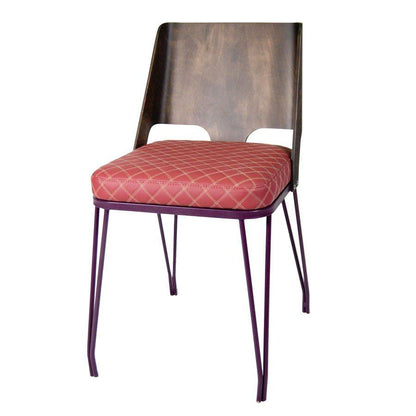 Velvet Upholstered Side Chair-Contract Furniture Store for hospitality, leisure & commercial projects