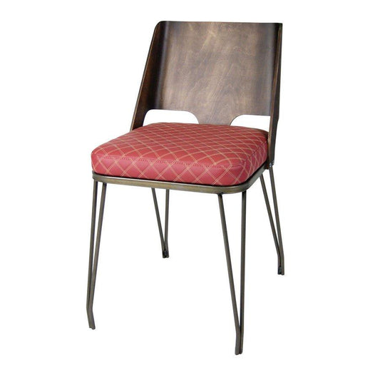 Velvet Upholstered Side Chair