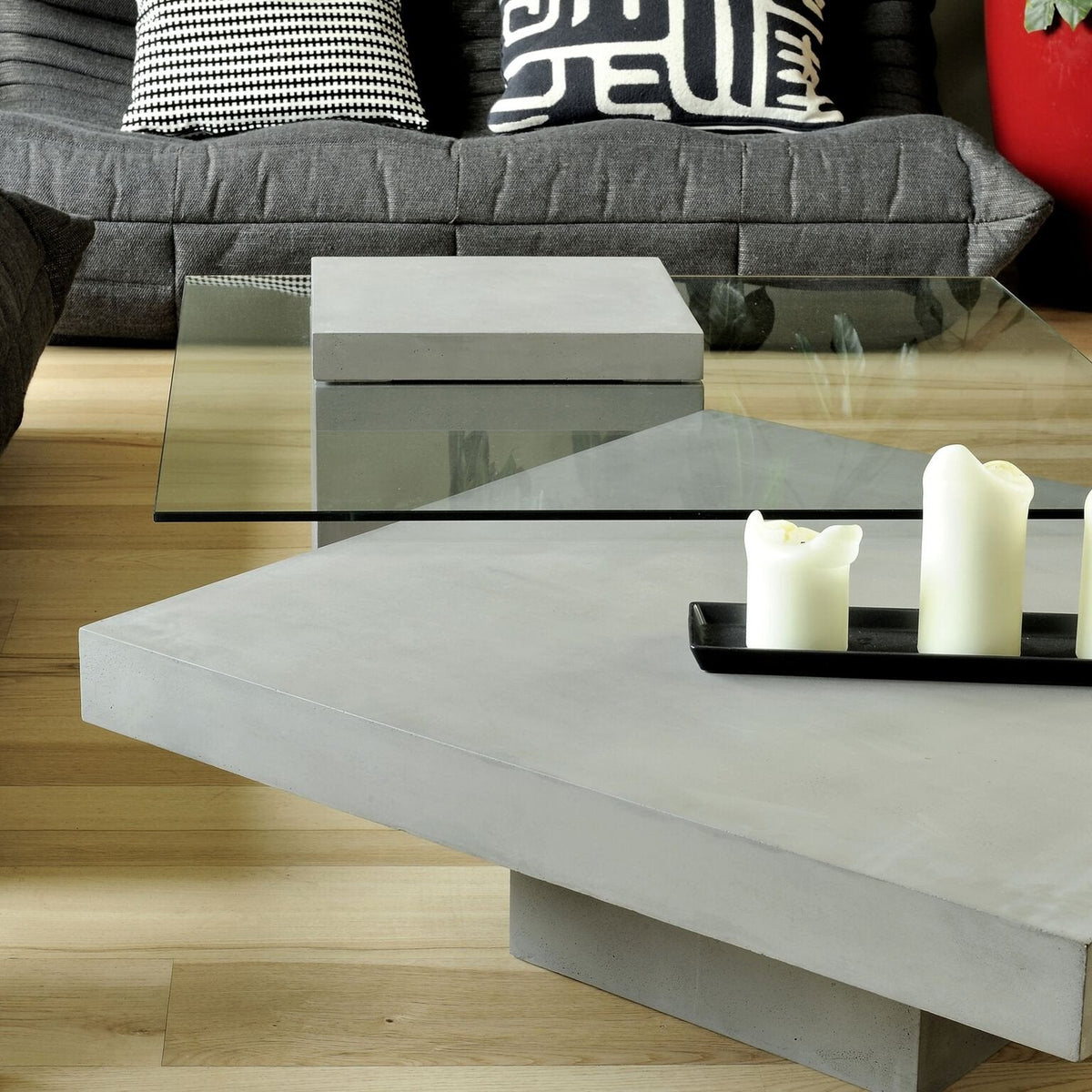 Verveine Concrete Coffee Table-Lyon Beton-Contract Furniture Store