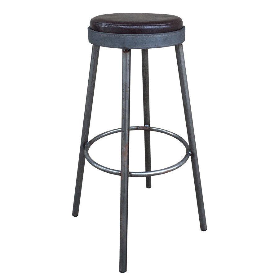 Vico Upholstered High Stool