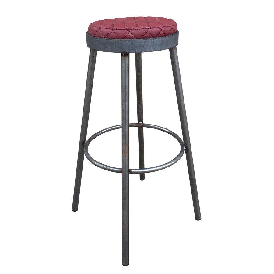Vico Upholstered High Stool
