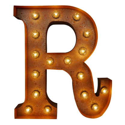 Vintage Letters - A-Z Wall Light