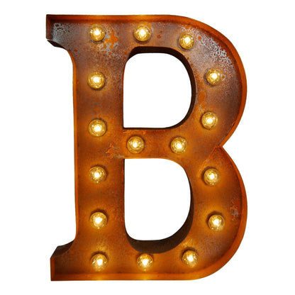 Vintage Letters - A-Z Wall Light