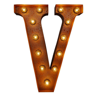 Vintage Letters - A-Z Wall Light