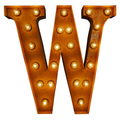 Vintage Letters - A-Z Wall Light