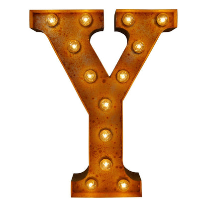 Vintage Letters - A-Z Wall Light