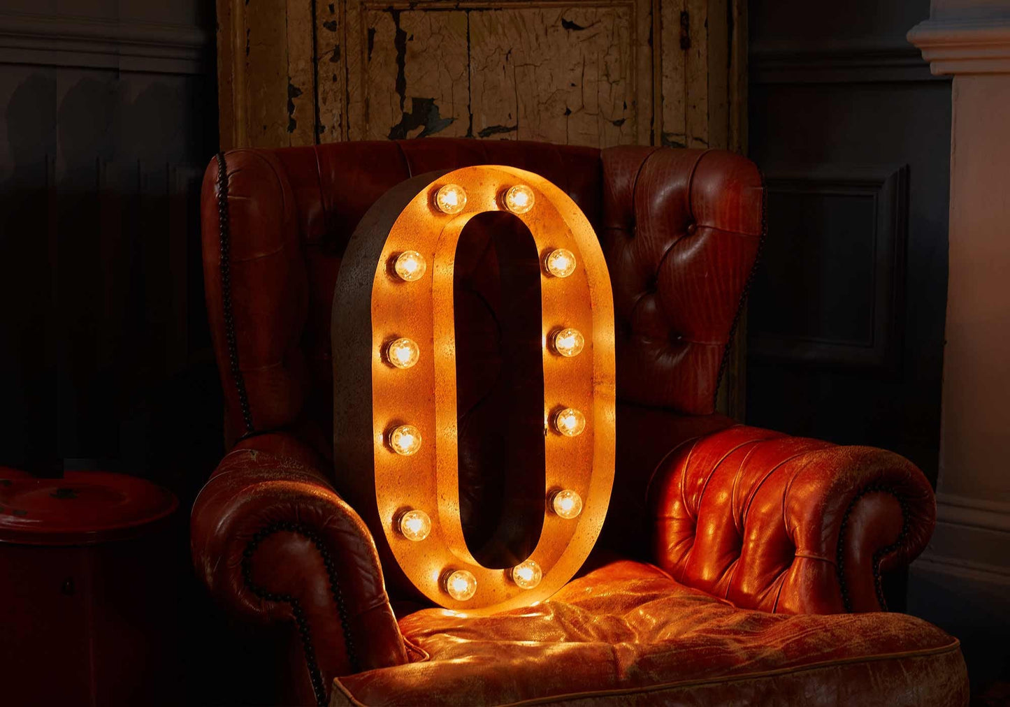 Vintage Letters - A-Z Wall Light