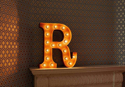 Vintage Letters - A-Z Wall Light
