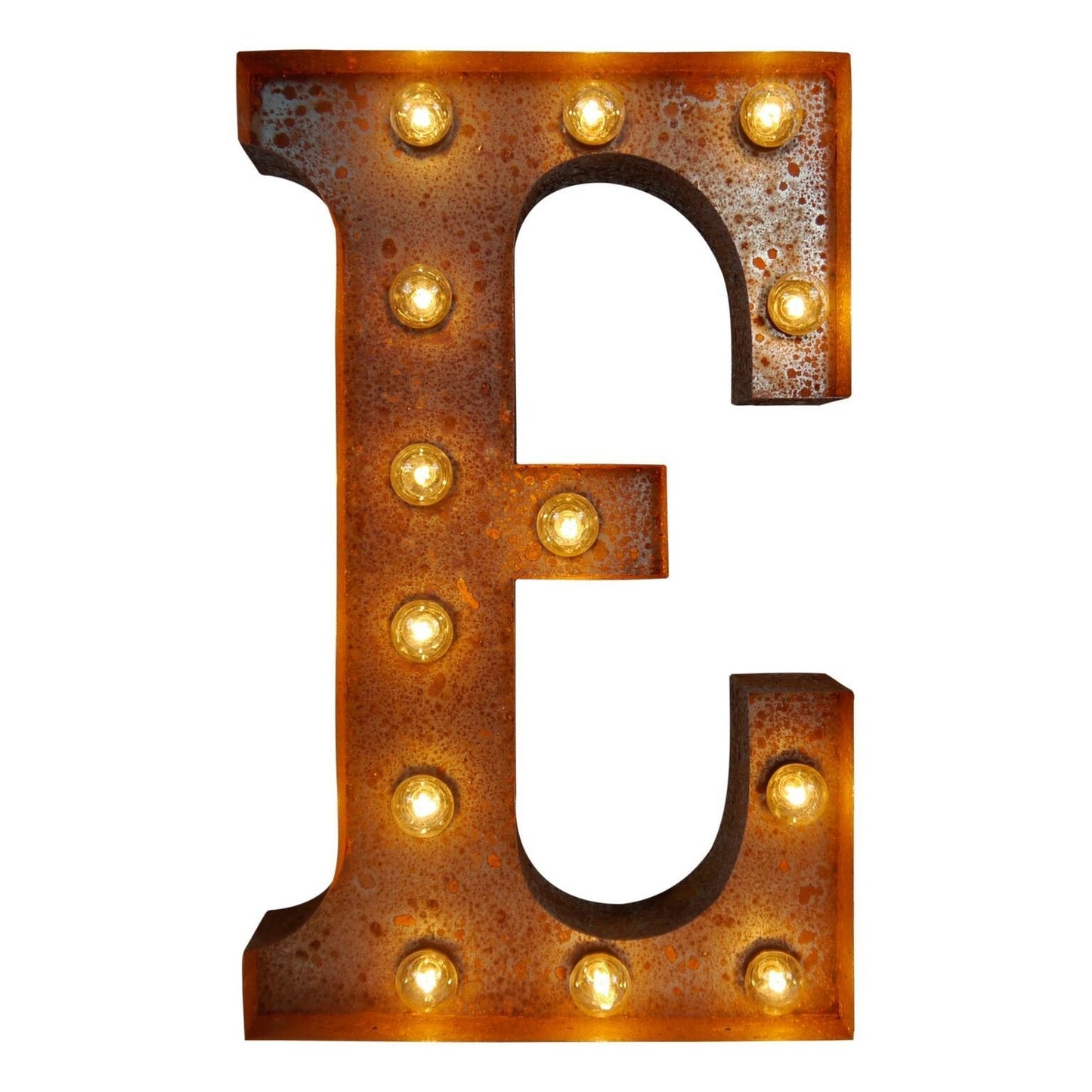 Vintage Letters - A-Z Wall Light