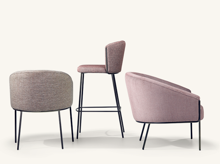 Viola High Stool-Contract Furniture Store for hospitality, leisure & commercial projects