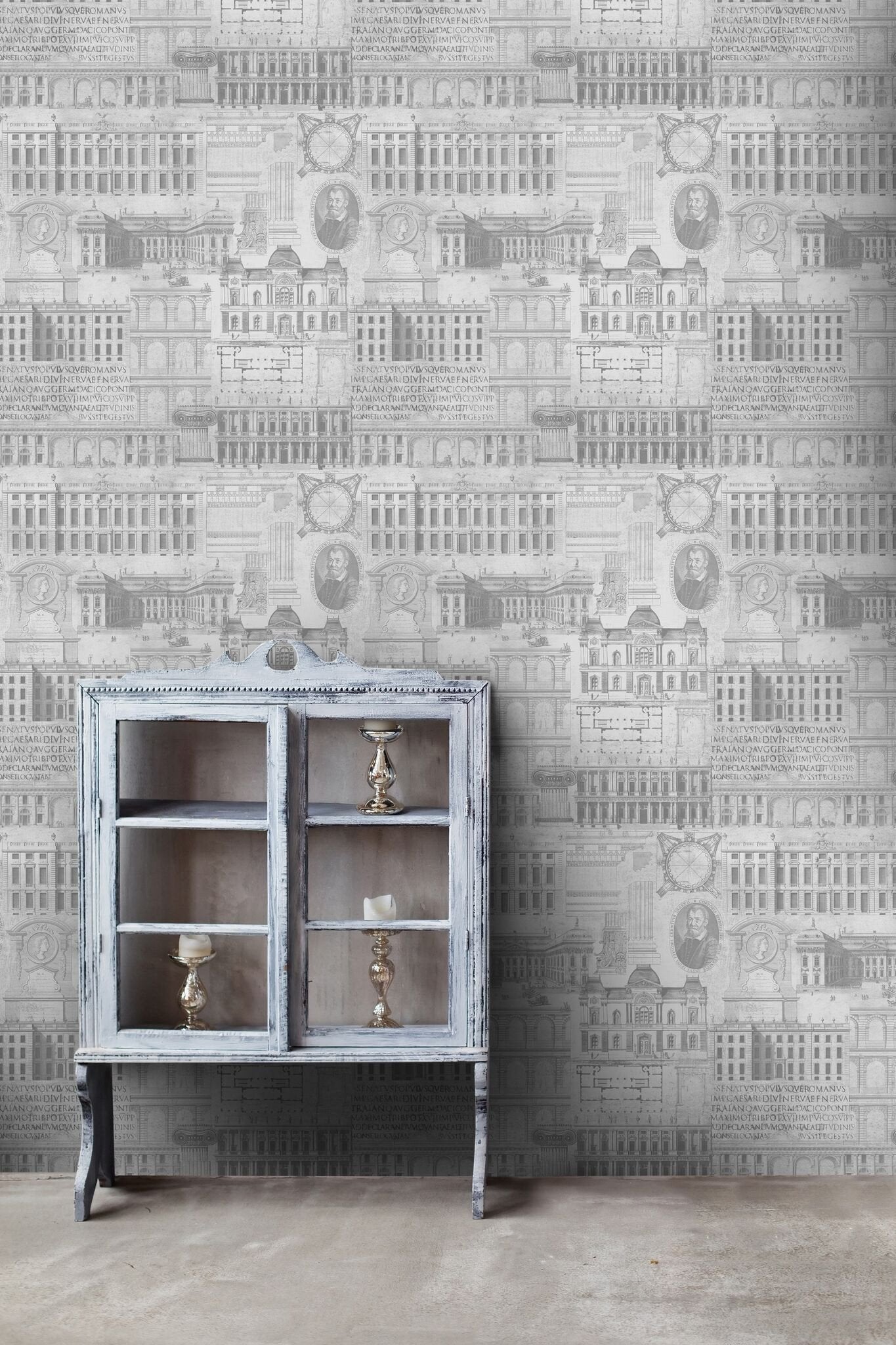Vitruvius Neutral Wallpaper-Contract Furniture Store for hospitality, leisure & commercial projects