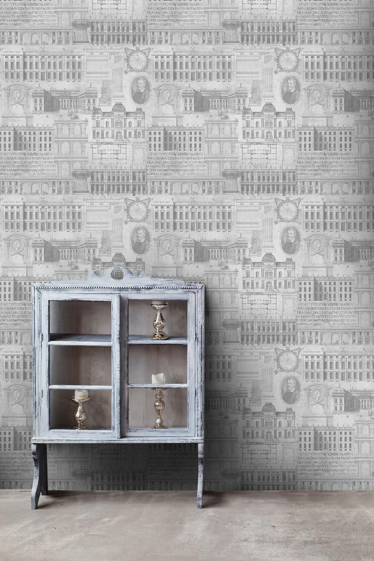 Vitruvius Neutral Wallpaper-Mind The Gap-Contract Furniture Store