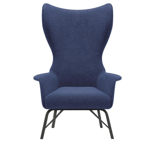 Viva Metal BE01 Bergère Wing Chair-Contract Furniture Store for hospitality, leisure & commercial projects