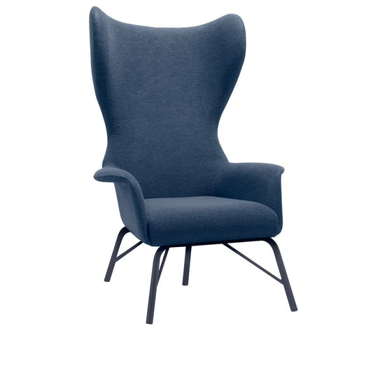 Viva Metal BE01 Bergère Wing Chair-Contract Furniture Store for hospitality, leisure & commercial projects