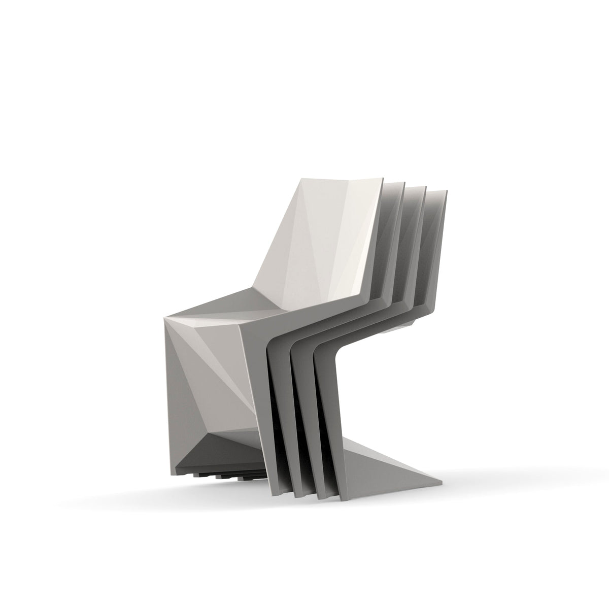 Voxel Side Chair-Vondom-Contract Furniture Store