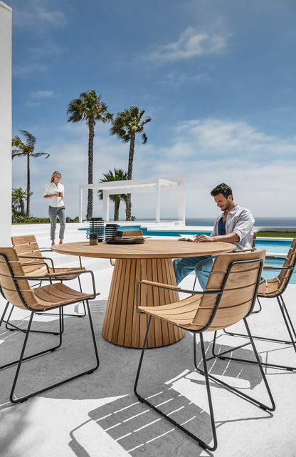 Whirl Round Dining Table-Contract Furniture Store for hospitality, leisure & commercial projects