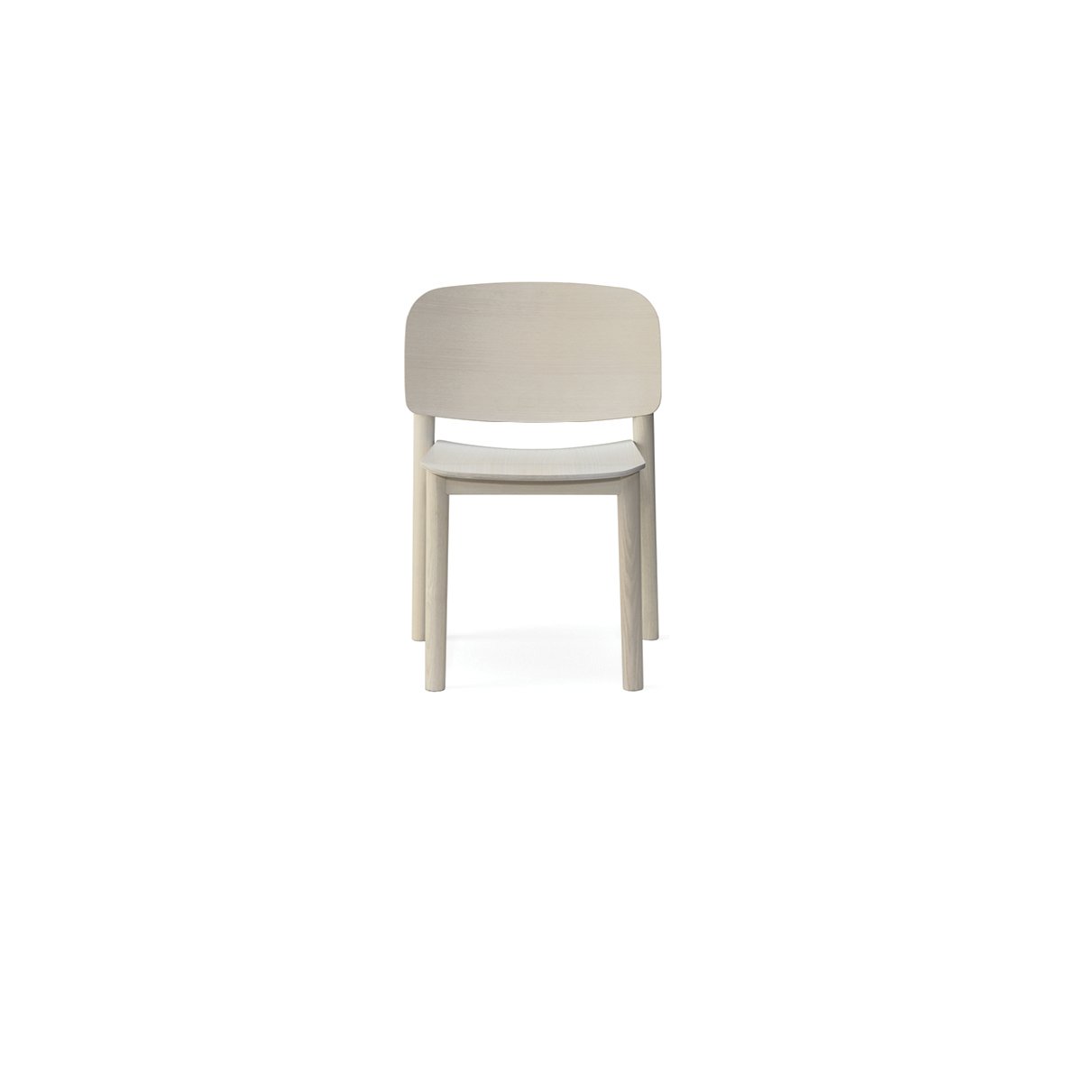 White 130 Side Chair-Billiani-Contract Furniture Store