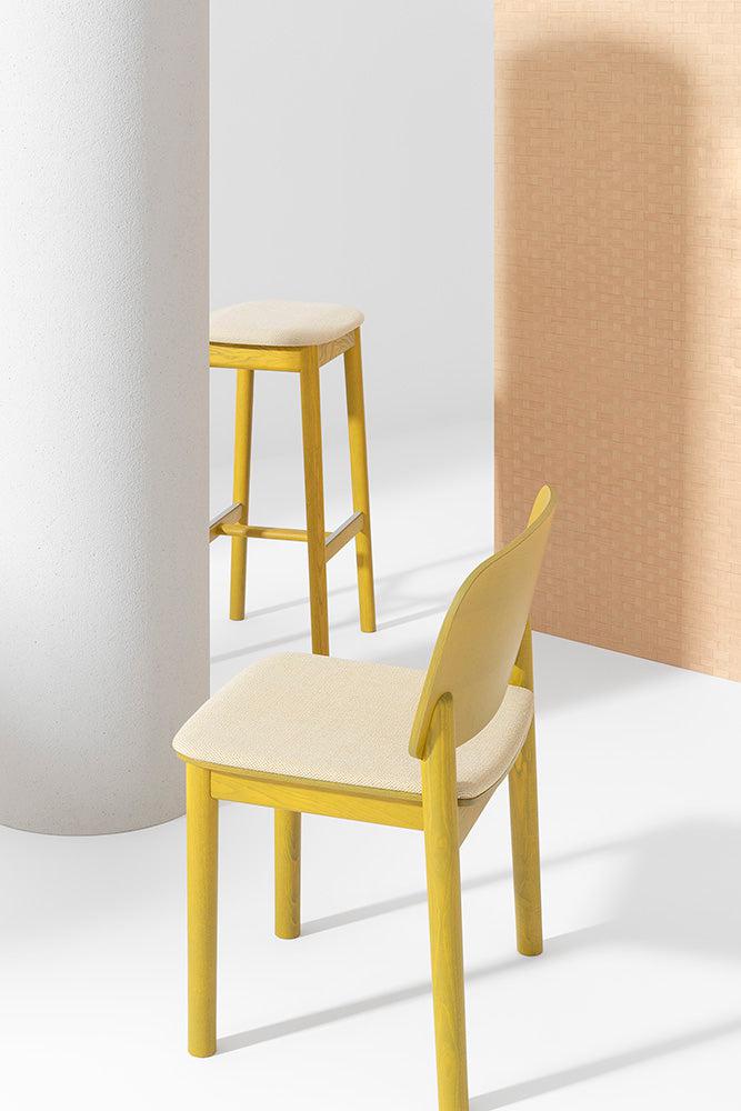 White 134 High Stool