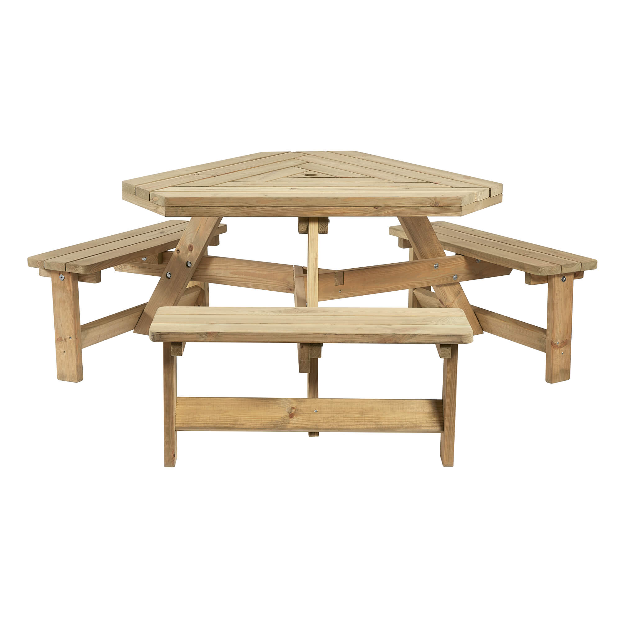 Winer Diner Triangle Picnic Table-Furniture People-Contract Furniture Store