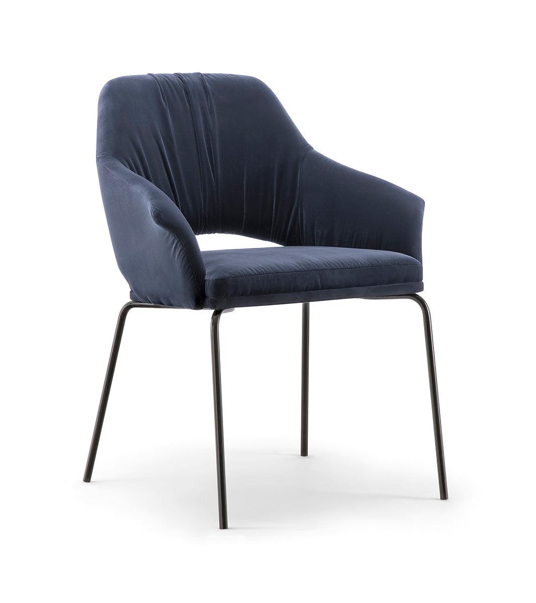 Wings Armchair c/w Metal Legs-Tirolo-Contract Furniture Store