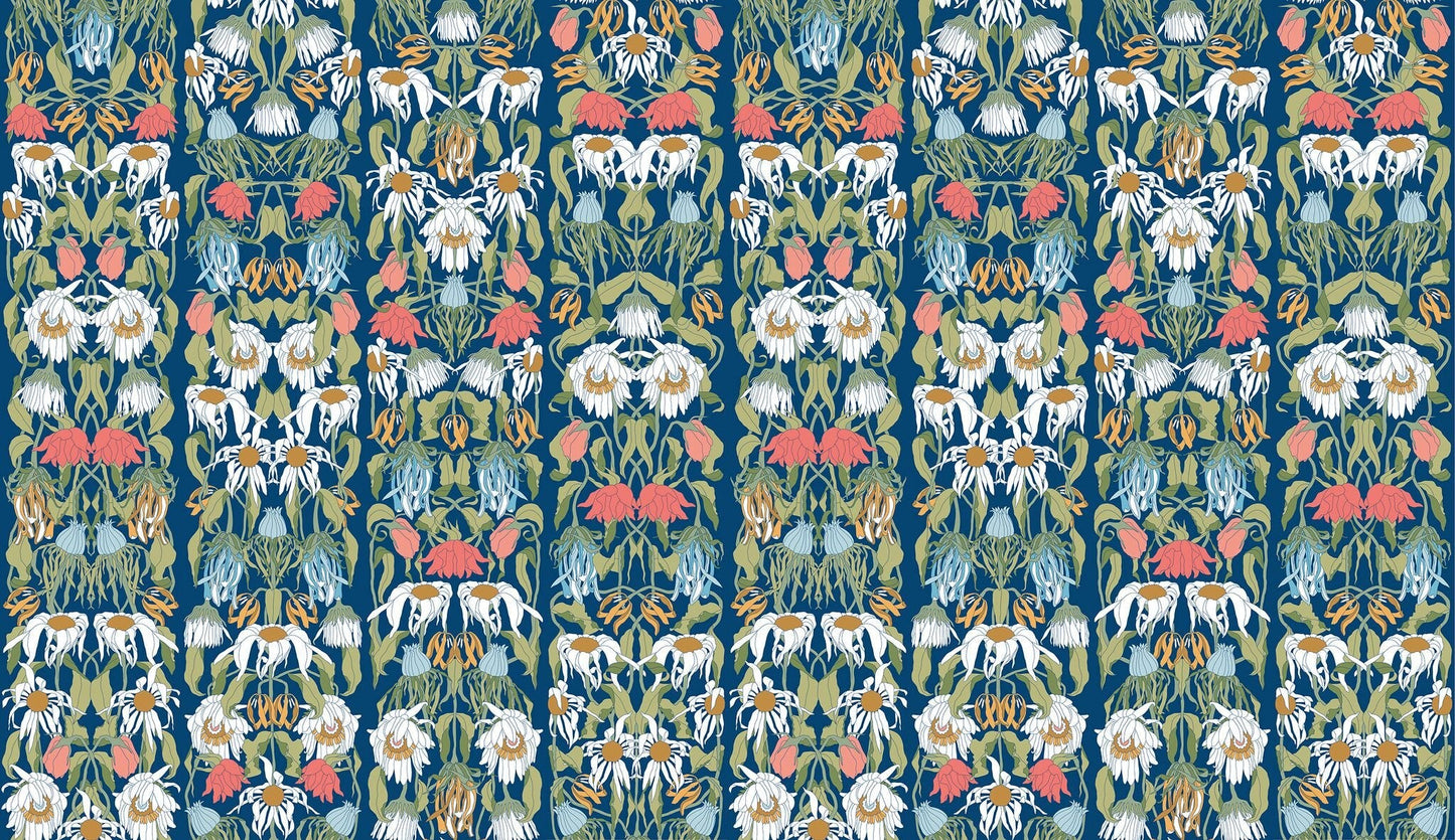 Withered Flowers Colour Wallpaper