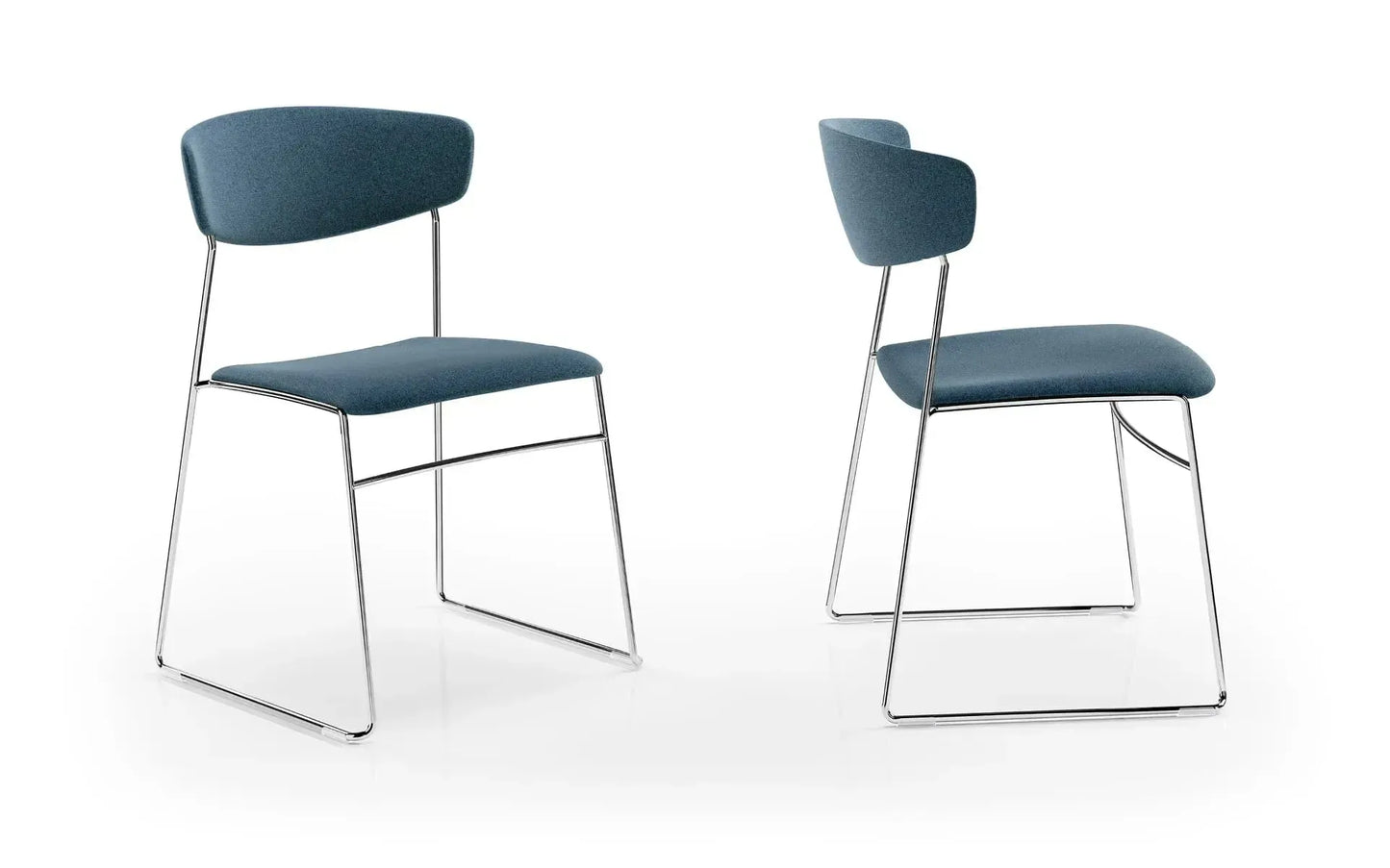 Wolfgang 50X Sled WMX150 Side Chair-Contract Furniture Store for hospitality, leisure & commercial projects