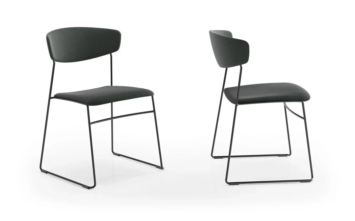 Wolfgang 50X Sled WMX150 Side Chair-Contract Furniture Store for hospitality, leisure & commercial projects